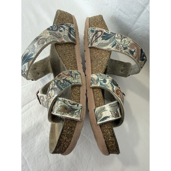 Birkenstock Mayari Kids Girls Sandals, Light Pink Birko-Flor, Size 28 - Picture 5 of 12